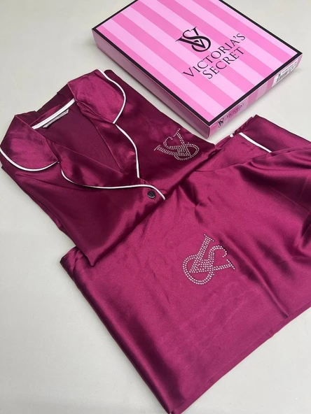 Victoria Secret’s Pijama Takımı Mürdüm ürün görseli 1