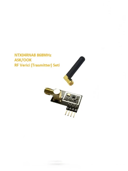 868MHz ASK/OOK RF Verici Seti (NTX04RNA8-SET) ürün görseli 1