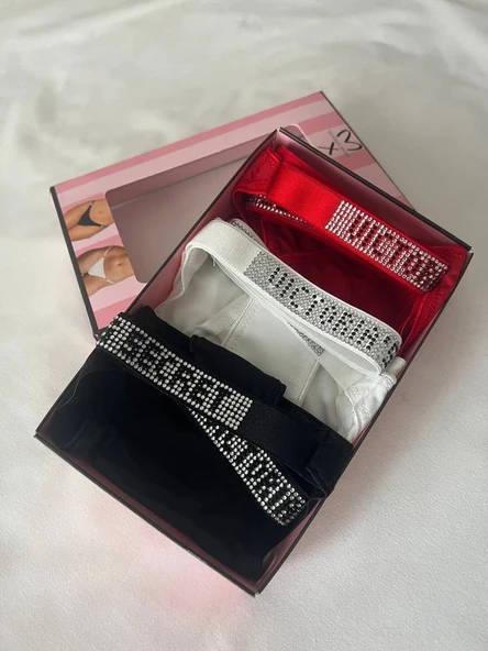 Victoria Secret’s Taşlı 3 Lü Bikini ürün görseli 1