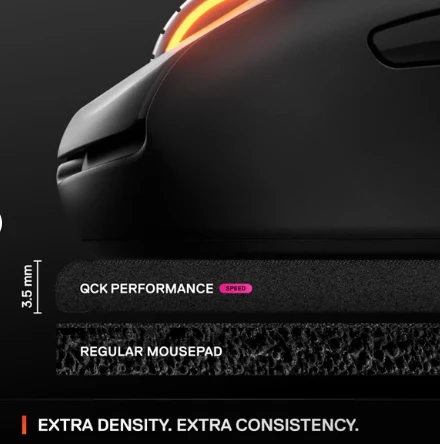 (OUTLET) SteelSeries QcK Large Performance Speed Gaming Mouse Pad - Resim 2