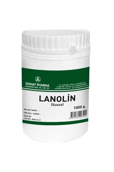 Pure Lanolin Susuz 1000 gr ürün görseli 1