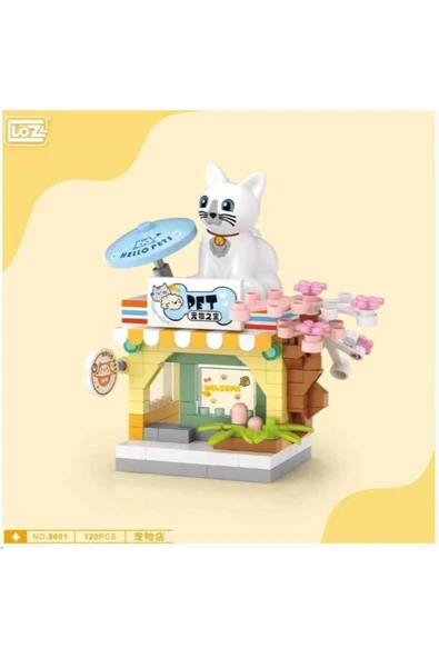 Loz 8601 Micro Block Bag Pet Shop Brand New ürün görseli 1