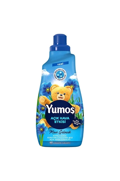 Yumoş Açık Hava Etkisi Konsantre Çamaşır Yumuşatıcısı Mavi Gelincik 1440 Ml 60 Yıkama x1 ürün görseli 1