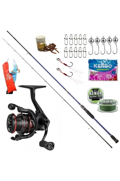 Okuma Ceymar HD CHD-1000A 2.06mt 0,5-6gr Daiwa Samurai Lrf Olta Takımı Seti ürün görseli 1