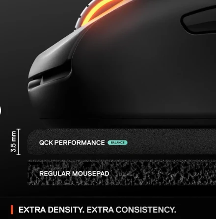 (OUTLET) SteelSeries QcK Large Performance Balance Gaming Mouse Pad ürün görseli 1