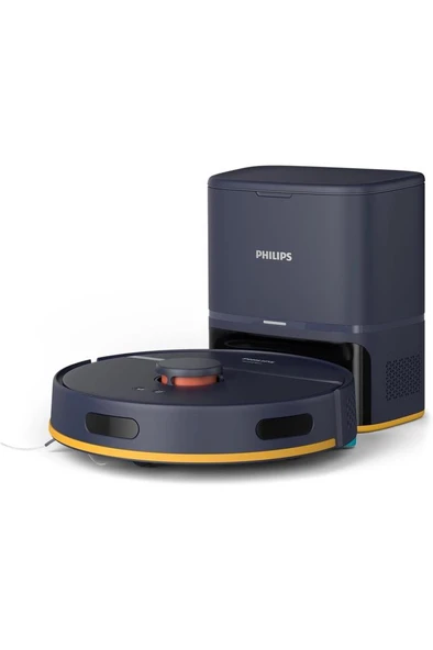 Philips 2000 Serisi Robot Süpürge, Islak ve Kuru Temizlik, Otomatik Boşaltma, Lacivert, XU2100/15 ürün görseli 1