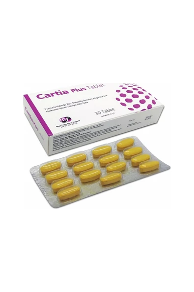 Mega Cartia Plus 30 Tablet ürün görseli 1