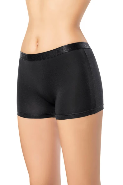 Arseno Kadın Uzun Penye Boxer Renk ve Desen Çeşitli 6'lı Paket - Çoklu Renk - ARSNOKODTAL50T00-COK ürün görseli 1