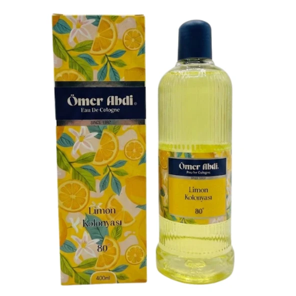 Ömer Abdi 80 Derece Limon Kolonyası 400 ml ürün görseli 1
