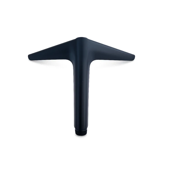 AYDOS Metal Ayak 15 Cm Mat Siyah Mobilya Ayağı Dayanıklı Modern Dekoratif Tasarım Kolay Montaj ürün görseli 1