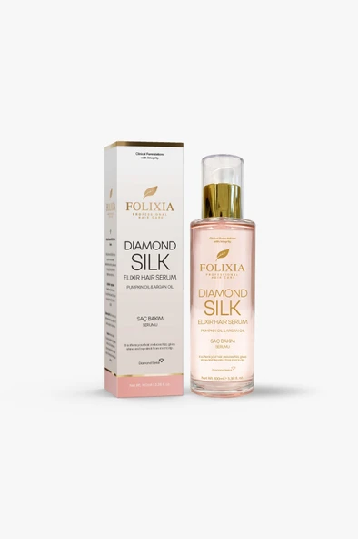 Folixia Argan  Kabak Çekirdeği Yağı Saç Bakım Serumu  Onarıcı ve Parlatıcı 100 ml ürün görseli 1