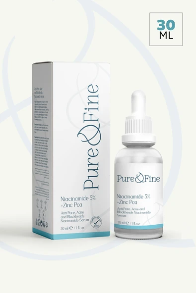 pure fine Gözenek, Akne ve Siyah Nokta Önleyici Niacinamide Serumu, Kokusuz ve Alkolsüz YUZ.SER.DID.A.R.S ürün görseli 1