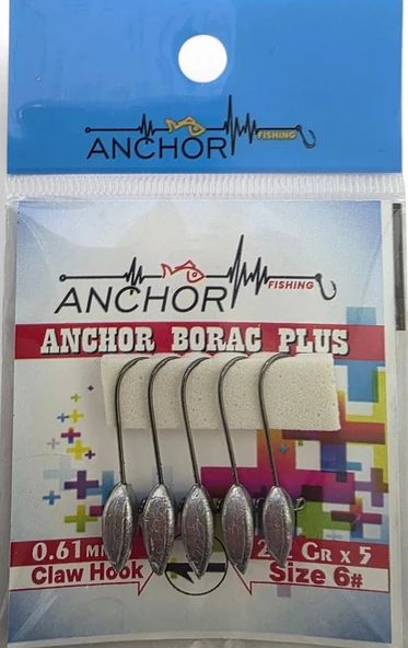 Anchor Borac Plus Lrf Jighead 2,2Gr 5 Li Paket ürün görseli 1