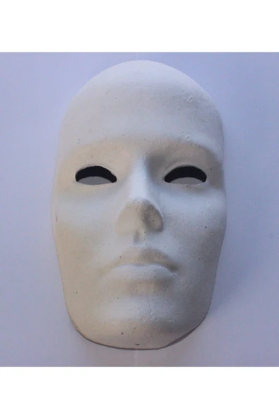 TİFOYS Boyanabilir Boyama Maskesi ( Kız ) Kağıt Karton Maske 5 Adet ürün görseli 1