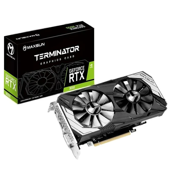Maxsun RTX3050 6GB GDDR5 128 BIT MS-RTX3050-SLP-6G Ekran Kartı ürün görseli 1