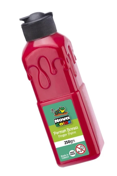 Nova Color Parmak Boyası 250 Gr 1 Adet Çocuklar İçin Yıkanabilir Parmak Boyama ürün görseli 1