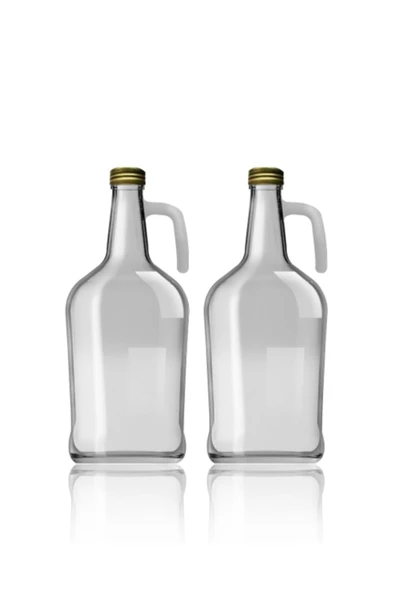 3 Litre Kulplu Galon Cam Şişe Şişesi Cam Yağlık - 2'li ürün görseli 1
