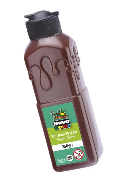 Nova Color Parmak Boyası 250 Gr 1 Adet Çocuklar İçin Yıkanabilir Parmak Boyama ürün görseli 1