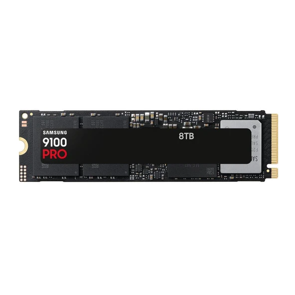 Samsung 8TB 9100 PRO GEN5 NVMe M.2 SSD MZ-VAP8T0BW (14800MB/13400MB) ürün görseli 1
