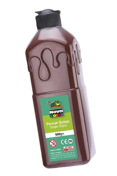 Nova Color Parmak Boyası 500 Gr 1 Adet Çocuklar İçin Yıkanabilir Parmak Boyama ürün görseli 1