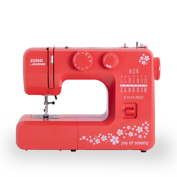 Janome E1015 Red Taşınabilir Dikiş Makinesi ürün görseli 1