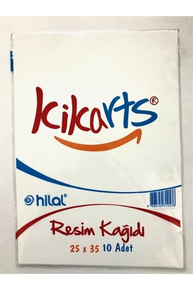 Kika Resim Kağıdı 25x35 Ebat , 10 Lu Poşet ürün görseli 1