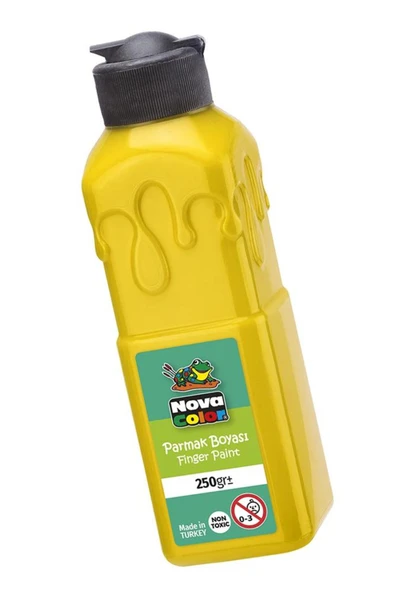 Nova Color Parmak Boyası 250 Gr 1 Adet Çocuklar İçin Yıkanabilir Parmak Boyama ürün görseli 1