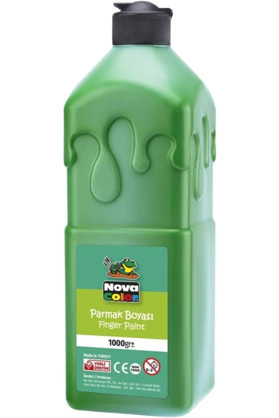 Nova Color Nc-318 Parmak Boyası 1 Kg Yeşil ürün görseli 1