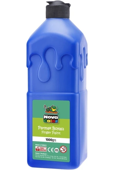 Nova Color Nc-317 Parmak Boyası 1 Kg Mavi ürün görseli 1