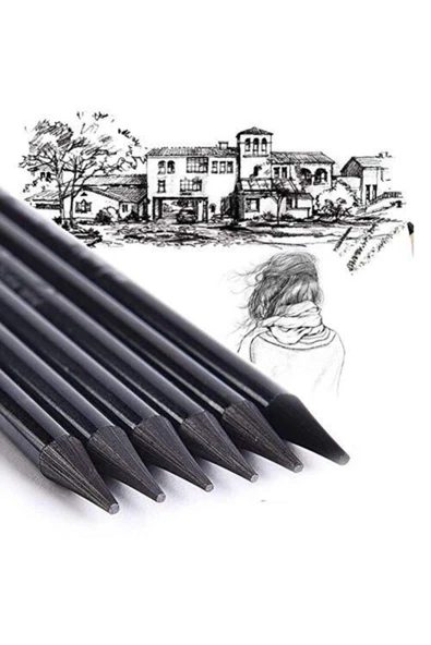 Aslans Grafit Kurşun Kalem 6'lı Set ürün görseli 1