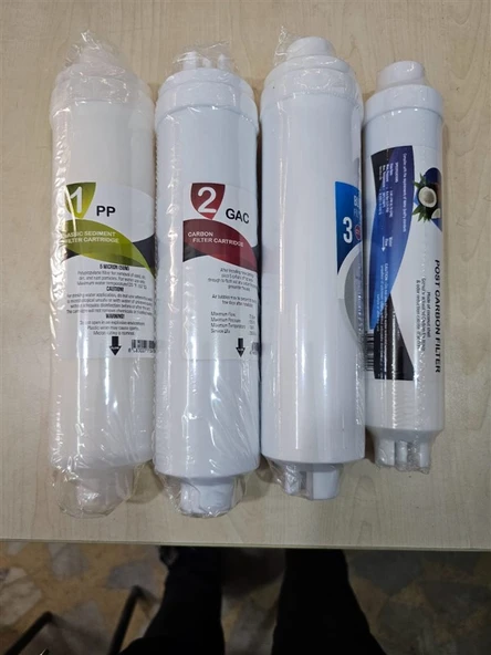 4lü Filtre seti su arıtma cihazları için İnline ürün görseli 1