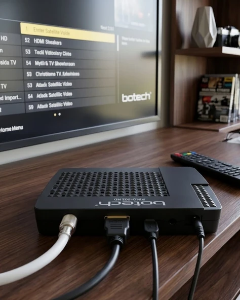 Hdmı Usb Girişli Full Hd Uydu Alıcısı Epg Destekli Pratik Kullanım ürün görseli 1
