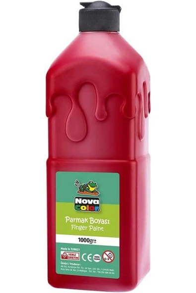 Nova Color Parmak Boyası Kırmızı 1 Kg Kırmızı Parmak Boyası ürün görseli 1