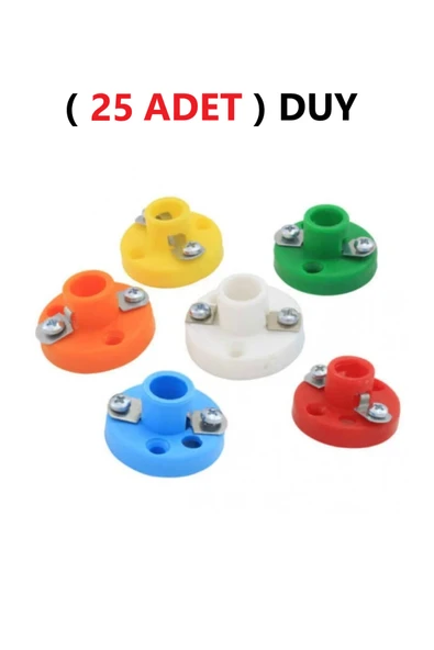 TİFOYS ( 25 Adet ) Duy, Mini Duy, Ampul Duyu, Eğitici Minyonet Duy ürün görseli 1