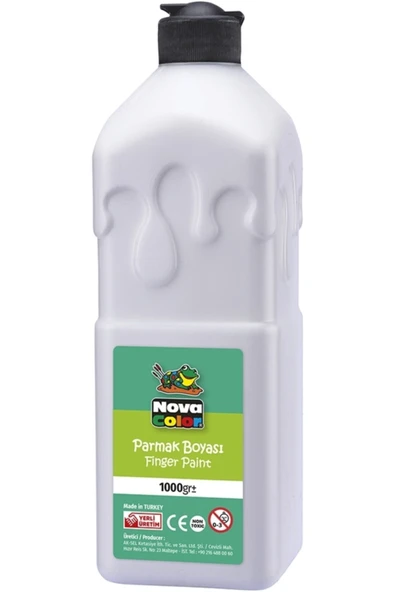Nova Color Nc-286 Parmak Boyası 1 Kg Beyaz ürün görseli 1