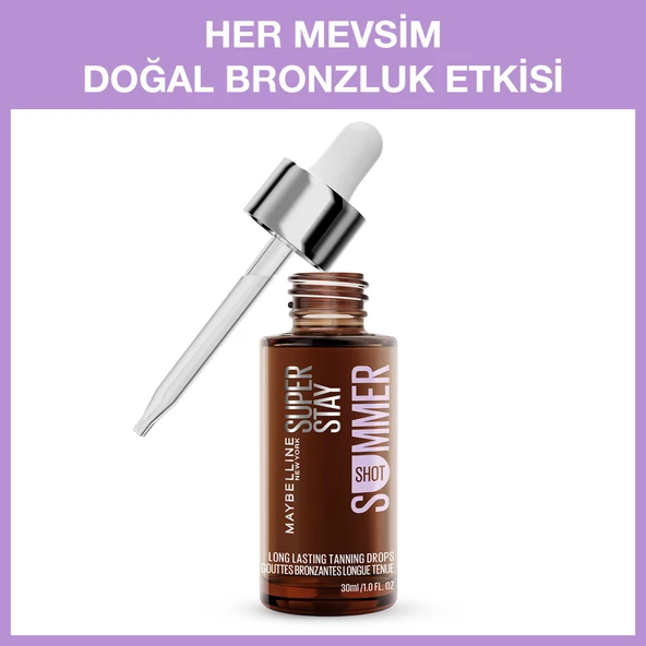 Maybelline New York Summer Shot Uzun Süre Kalıcı Bronzlaştırıcı Etkili Damla ürün görseli 1