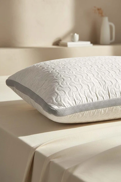 Liena Kapitone Klimalı Yastık 50x70 cm - Resim 3