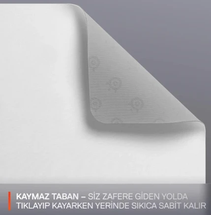 (OUTLET) SteelSeries Large Gaming Oyuncu mousepad beyaz - Resim 2
