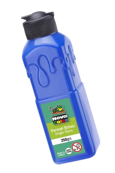 Nova Color Parmak Boyası 250 Gr 1 Adet Çocuklar İçin Yıkanabilir Parmak Boyama ürün görseli 1