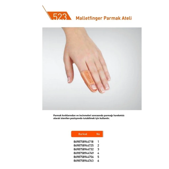 Luxor Malletfinger Parmak Ateli (523/3) ürün görseli 1