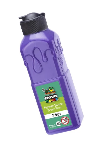 Nova Color Parmak Boyası 250 Gr 1 Adet Çocuklar İçin Yıkanabilir Parmak Boyama ürün görseli 1