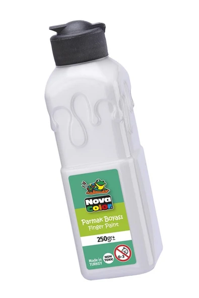 Nova Color Parmak Boyası 250 Gr 1 Adet Çocuklar İçin Yıkanabilir Parmak Boyama ürün görseli 1