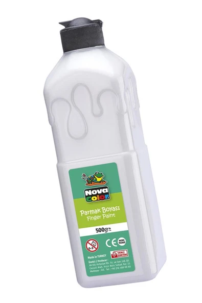 Nova Color Parmak Boyası 500 Gr 1 Adet Çocuklar İçin Yıkanabilir Parmak Boyama ürün görseli 1