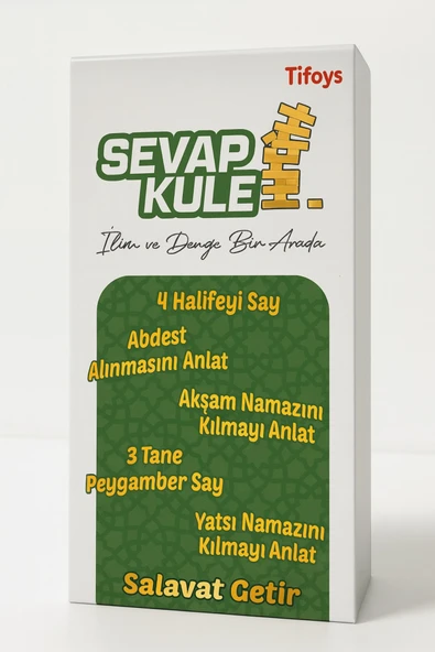 TİFOYS Sevap Kule – İlim ve Denge Oyunu ürün görseli 1