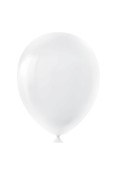 TİFOYS Beyaz Pastel Balon 12'' ( 100 ADET ) ürün görseli 1