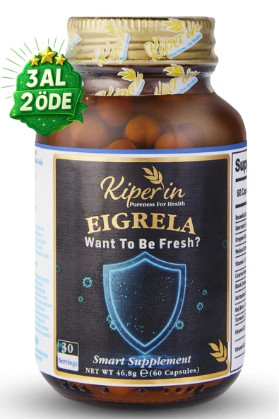 Kiperin Eigrela | Alerji | Kuersetin, Kekik, Astragalus, Çörek Otu, Meyan Kökü | 60 Kapsül ürün görseli 1