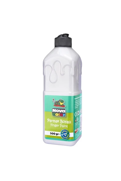 Nova Color Marka: Color Parmak Boyası Beyaz 500 Gr Nc-374 Kategori: Akrilik Boya ürün görseli 1