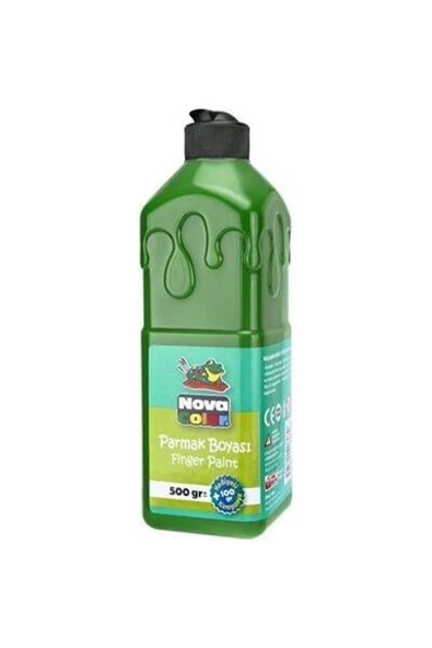 Nova Color N.Color Parmak Boyasi 500 Gr Yesil ürün görseli 1
