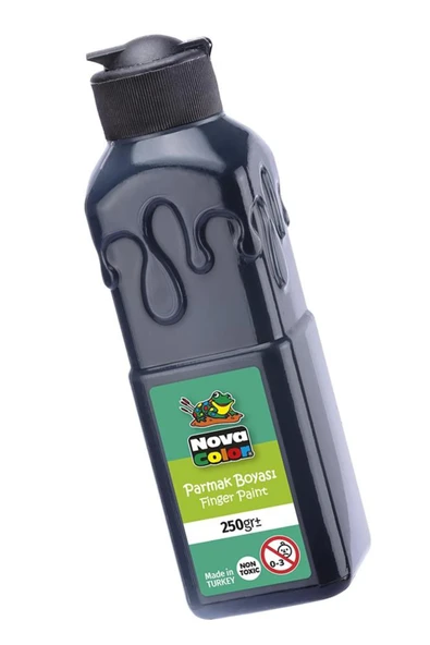 Nova Color Parmak Boyası 250 Gr 1 Adet Çocuklar İçin Yıkanabilir Parmak Boyama ürün görseli 1