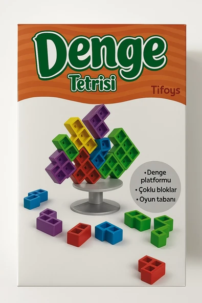 TİFOYS Denge Tetrisi (Balance Tower) ürün görseli 1